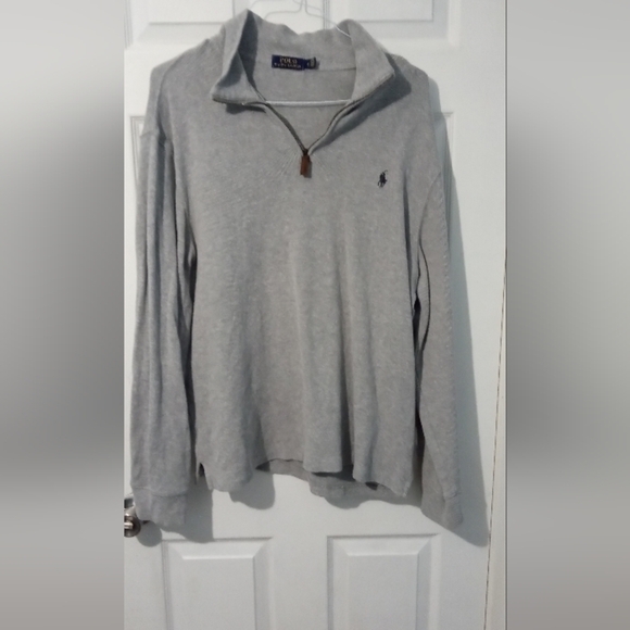 Polo Ralph Lauren Other - Polo by Ralph Lauren Gray  1/4 Zip Pullover